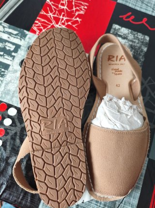 Menorquinas abarcas RIA Talla 42