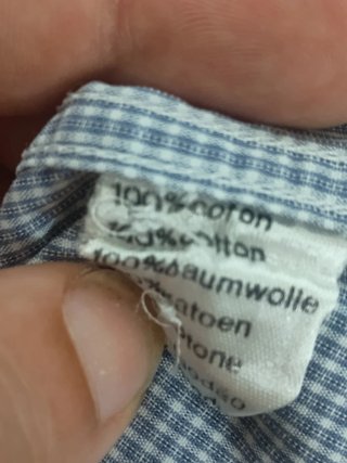 Camicia Lacoste a quadretti tg 42