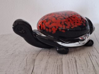 Tartaruga Vetro Murano Massiccio Vintage 1960