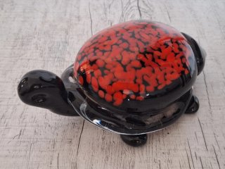 Tartaruga Vetro Murano Massiccio Vintage 1960