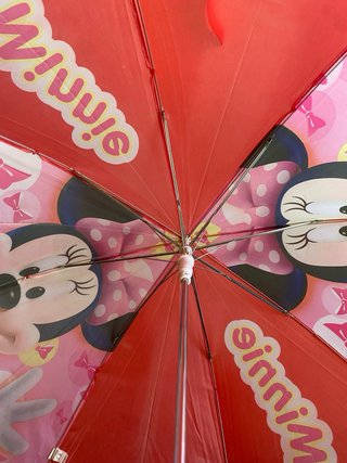 Paraguas Disney Minnie Mouse Rojo