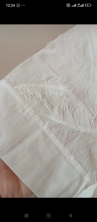 Lise Charmel Blusa Blanca Encaje