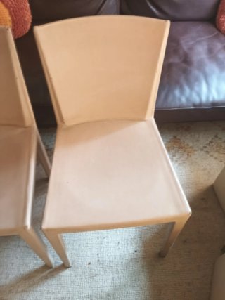 Urge 3 Sillas Comedor Piel dieño.