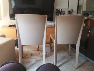 Urge 3 Sillas Comedor Piel dieño.