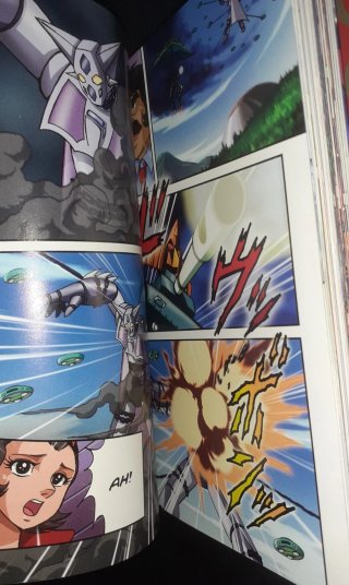 2 Fumetti manga robot Go Nagai Dynamic Heroes 1,4