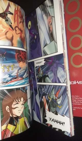 2 Fumetti manga robot Go Nagai Dynamic Heroes 1,4