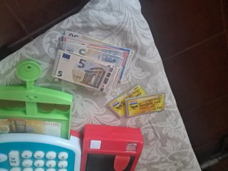 Caja Registradora Juguete con Micrófono