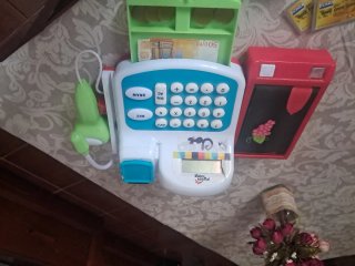 Caja Registradora Juguete con Micrófono