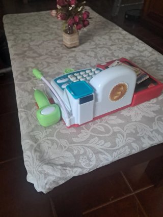 Caja Registradora Juguete con Micrófono