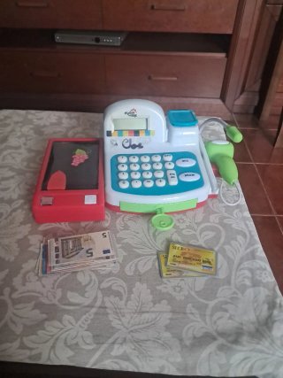 Caja Registradora Juguete con Micrófono