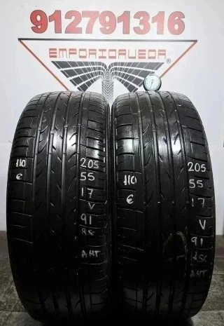 *205 55 17 V BRIDGESTONE RUEDA ANTIPINCHAZOS