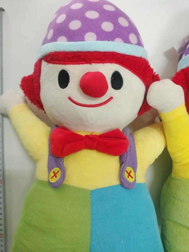 Pack 2 peluches payasos 50cm