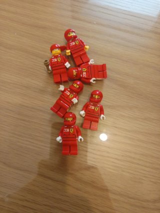 Lego Ferrari Racers Figuras
