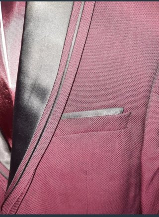 Traje de Novio Morado Oscuro