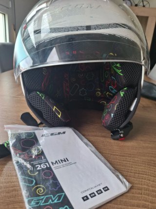 Casco CGM Moto Blanco