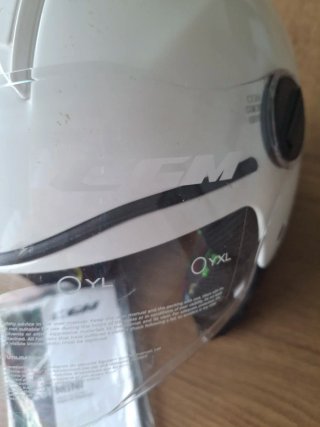 Casco CGM Moto Blanco