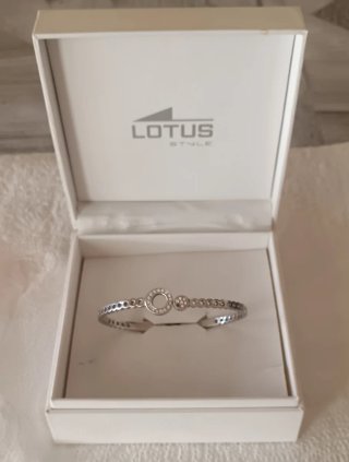 Pulsera Lotus Style Plata Circonitas