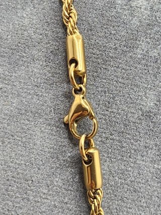 Medalla reversible Jc Reyes Chapada en Oro