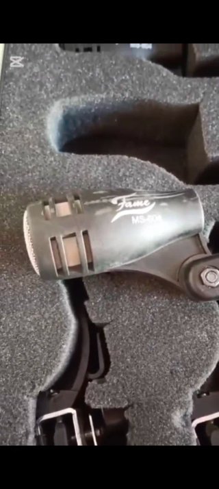 Maletín de microfonía, batería Maletín cableado