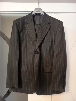 Traje Raya Diplomática Negro/Gris