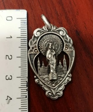 Medalla Ntra Sra del Pilar Zaragoza