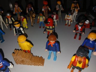 Lote de figuras y vehículos Playmobil