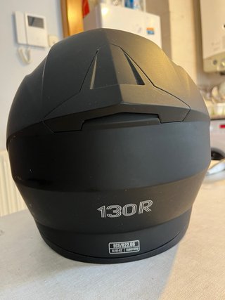 Casco Moto Integral 130R Modular Negro