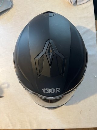 Casco Moto Integral 130R Modular Negro