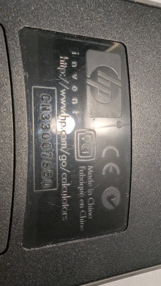HP 17BII+ Financial Calculator