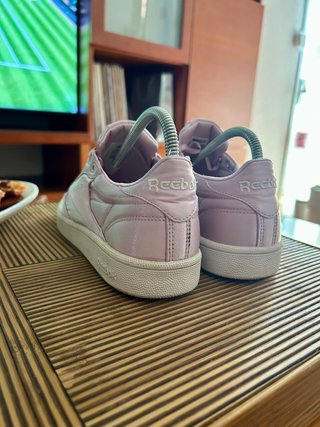 Reebok Club C 85 Satin Talla 38.5 Rosa/Morado
