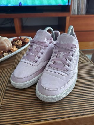 Reebok Club C 85 Satin Talla 38.5 Rosa/Morado