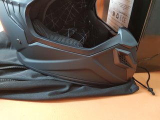 Casco Motocross Niños ECE 22.06 Negro
