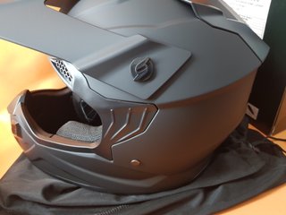 Casco Motocross Niños ECE 22.06 Negro