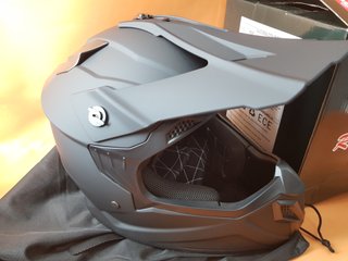 Casco Motocross Niños ECE 22.06 Negro