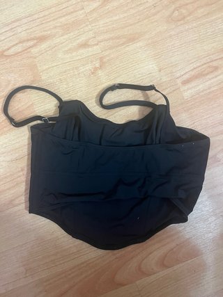 Top Corsé Negro