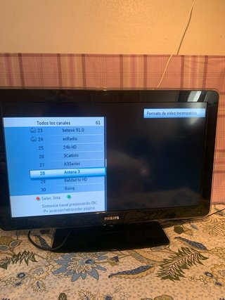 Televisor Philips 37 Negro