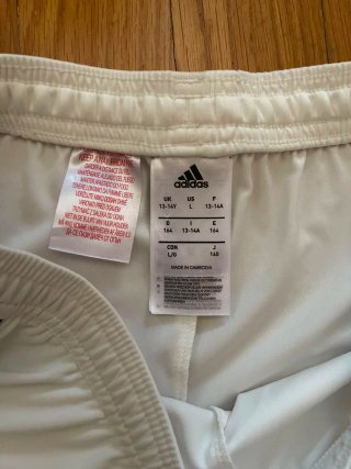 Pantalón Adidas Real Madrid Oficial Blanco
