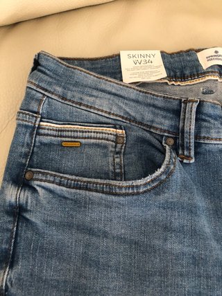 Jeans Springfield W34 Skinny EcoWash