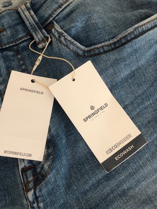 Jeans Springfield W34 Skinny EcoWash