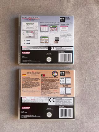 Juegos Nintendo DS: English Training y Brain Train