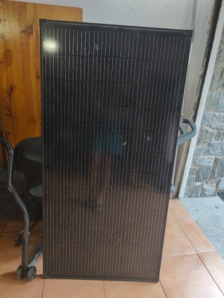 Conjunto solar camper