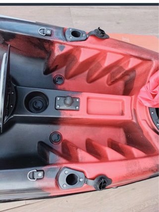 Carro kayak y ancla