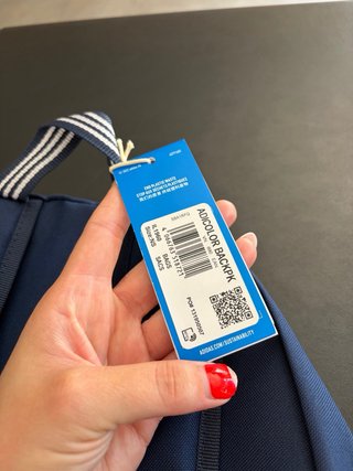 Zaino Adidas Blu Scuro Unisex Nuovo
