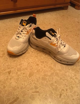 Zapatillas D.Franklin Hombre Talla 45 Blancas