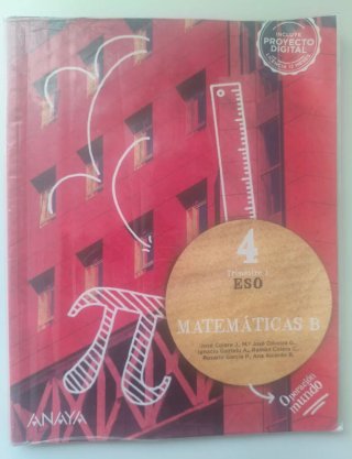 Libro Matemáticas 4°ESO
