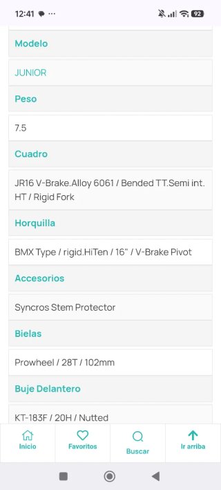 Bicicleta Scott Contessa 16 2025