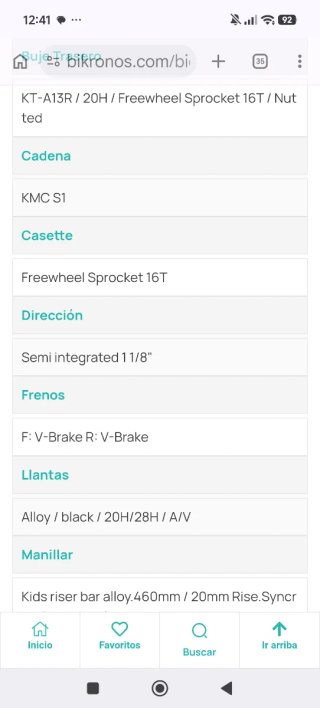 Bicicleta Scott Contessa 16 2025