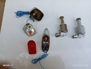Lote,  Faro,Piloto y dinamo