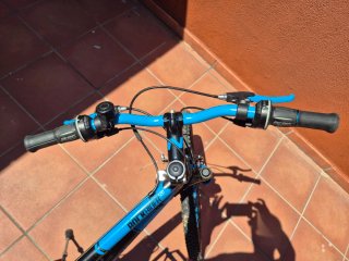 Bicicleta Montaña 24 Rockrider 500 Azul