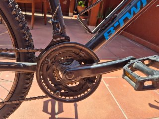 Bicicleta Montaña 24 Rockrider 500 Azul